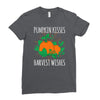 pumpkin kisses Ladies Fitted T-Shirt