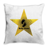 Hollywood Walk of Fame Baby Edition Throw Pillow