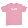 trust me i'm a gamer funny printed Youth Tee