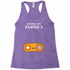 Waiting for Player 3 Gamer Racerback Tank