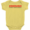 enough national school walkout Baby Bodysuit