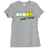 mommy eat veg Ladies Fitted T-Shirt