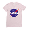santa nasa Ladies Fitted T-Shirt