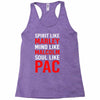 be like the greats Racerback Tank