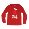 well hung Long Sleeve Shirts