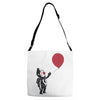 the balloon fairy Adjustable Strap Totes