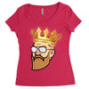 king mcgregor Women's Triblend Scoop T-shirt