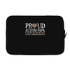 proud autism papa Laptop sleeve