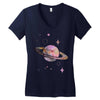 Cute Cosmos Women's V-Neck T-Shirt