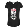 logan's barbershop Maternity Scoop Neck T-shirt