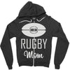 rugby mom Zipper Hoodie