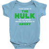 I'm Not Saying I'm The Hulk Baby Bodysuit
