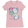 mice cream Ladies Fitted T-Shirt