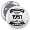 Premium Vintage 1951 Pin-back button