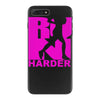 run harder gym workout iPhone 7 Plus Case