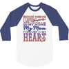 my mom is in heaven forever 3/4 Sleeve Shirt
