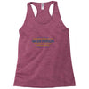 nicer person Racerback Tank