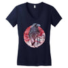 life is strange before the storm red raven Women's V-Neck T-Shirt