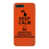 keep calm and be supercalifragilisticexpialidocious t shirt mary poppi iPhone 7 Plus Case