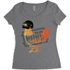 Pubg Military Chicken T-Shirt Women's Triblend Scoop T-shirt