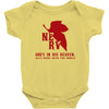 Nerv Gods In His Heaven Alls Right With The World Baby Bodysuit