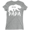 Papa Bear Ladies Fitted T-Shirt