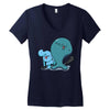 wooooobba! Women's V-Neck T-Shirt