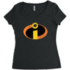 The incredibles Vintage Women's Triblend Scoop T-shirt