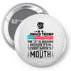 Donald trump The D Is Missing Pin-back button