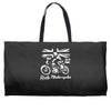 rusty motorcycles Weekender Totes