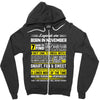 Legends Are Born In November Zipper Hoodie