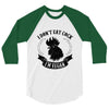 I Don't Eat Cock I'm Vegan 3/4 Sleeve Shirt