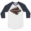 coklat adventure 3/4 Sleeve Shirt