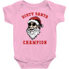 dirty santa champion Baby Bodysuit