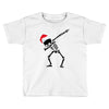 skeleton dabbing christmas Toddler T-shirt