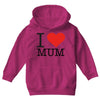 i love mum Youth Hoodie