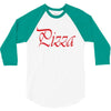pizza 3/4 Sleeve Shirt