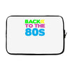 back to the 80s Laptop sleeve