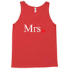 Mrs with heart dot (Mr and Mrs set) Tank Top