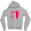 eat sleep battlefield Zipper Hoodie