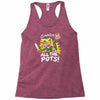 smash all the pots clearance Racerback Tank