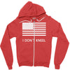 i don't kneel Zipper Hoodie