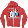 rex and whiskers attorneys Zipper Hoodie