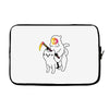 death rides Laptop sleeve