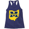 ohio for michigan Racerback Tank