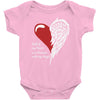 half of my heart is in heaven with my angel Baby Onesie