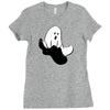 flying ghost Ladies Fitted T-Shirt