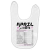 April Girl Facts Aries Baby Bibs