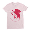 nerv -Evangelion Ladies Fitted T-Shirt