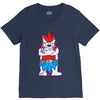 wild aztec monster V-Neck Tee